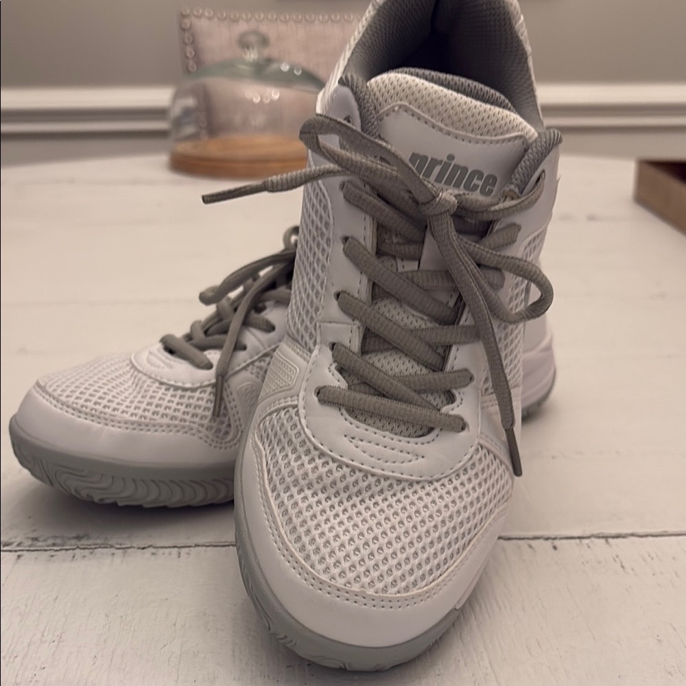 Prince women’s White and Gray Sneakers